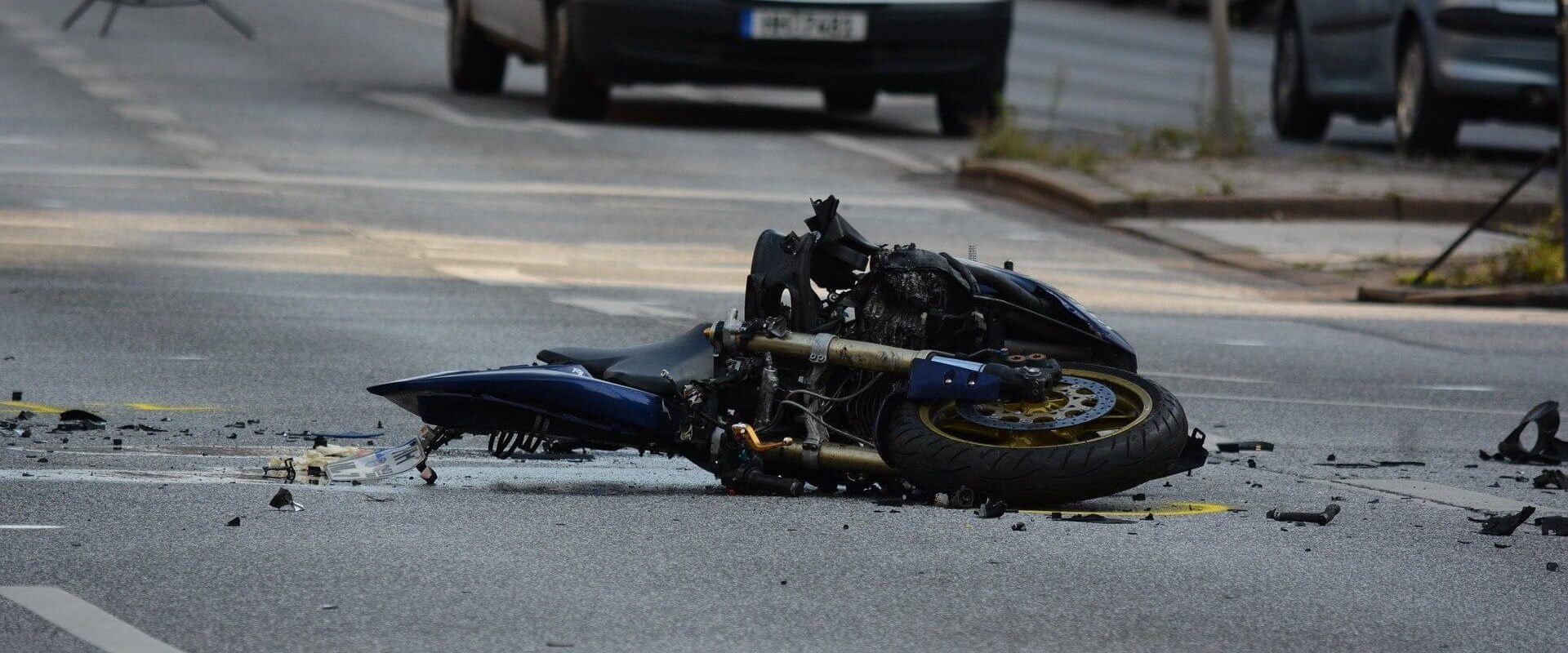 Who is at fault in most motorcycle accidents?